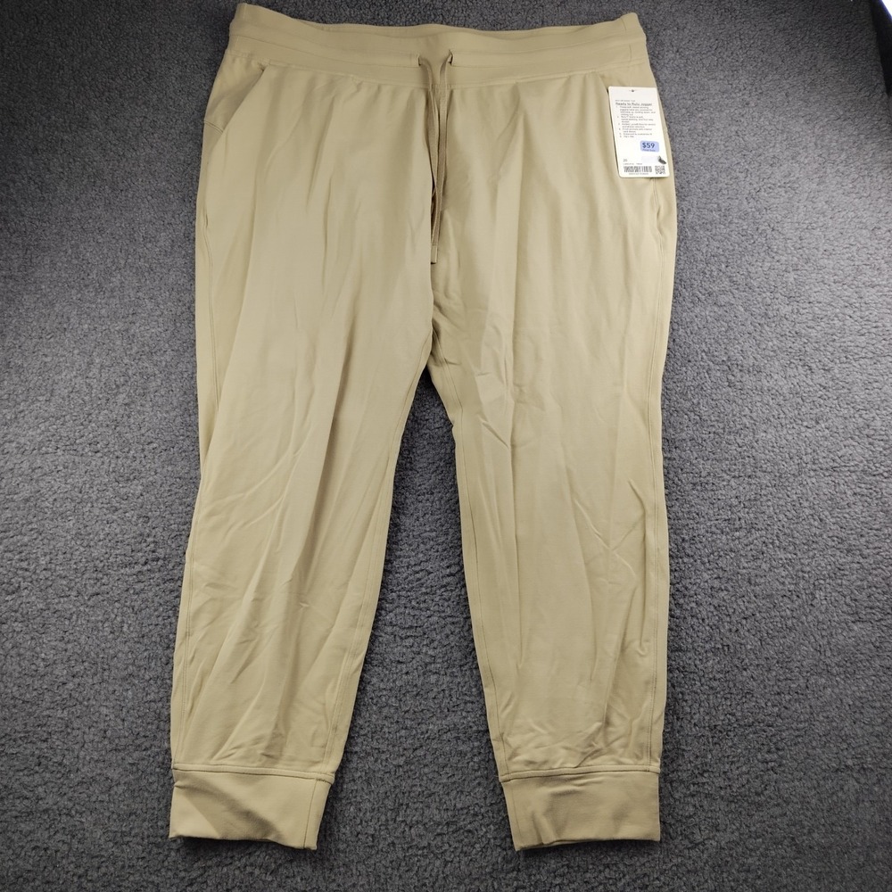 Lululemon Ready to Rulu Jogger Beige Size 20 High Waisted NWT